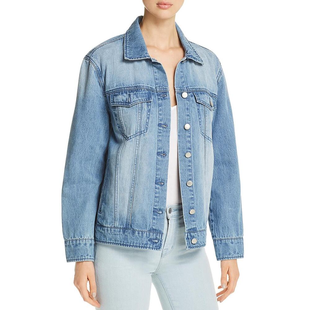 Bagatelle Lightweight Casual Denim Jacket Light Wash Women‎ XS GUC
